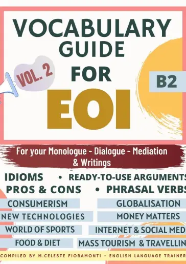 Portada de Guía de Vocabulario B2 EOI (Vol.2)